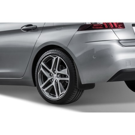 Sput-shutters rear PEUGEOT 308, 2014-2016 hatchback 2 pcs (polyurethane)-3