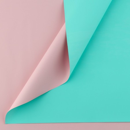 Flower Flower Flower Packing powder bilateral “Direct pink + tiffany”, 50 μm 0.5 x 9 m-3