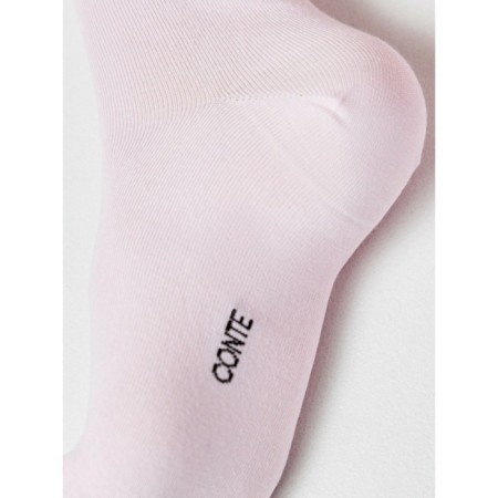 Women's socks with Pikot Conte Elegant Batgirl, size 25, light pink color-8