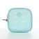 Cosmetic bag Dor mesh, 14*6.5*14, lightning departure, mint