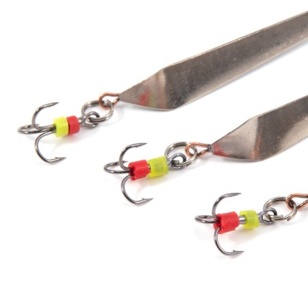 Vertical spinning "Yaman" catchy with the tee, size 45 mm, 3 g, Nickel color-2