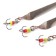 Vertical spinning "Yaman" catchy with the tee, size 45 mm, 3 g, Nickel color