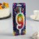Candle for the cake "Color Flame", 10 cm, number "9"