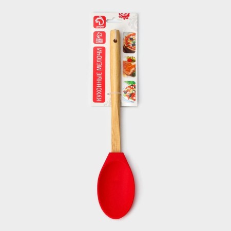 Spoon Garnish shares "bamboo", silicone, 34 cm, mix color-9