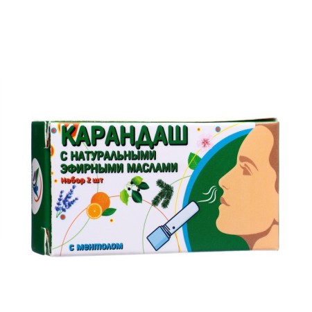 Inhaler with menthol, set 2 pcs