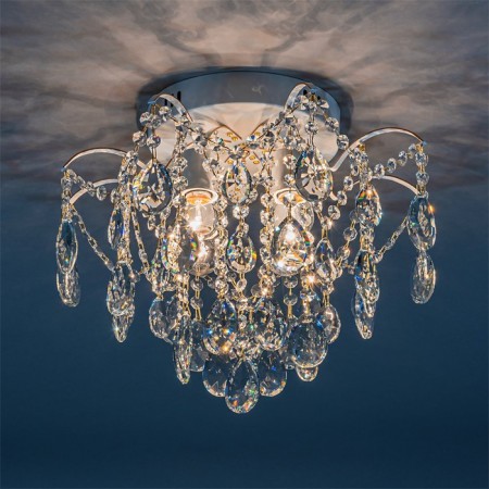 Ceiling lamp 4x60W E27, size 40x40x35 cm-3