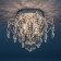 Ceiling lamp 4x60W E27, size 40x40x35 cm