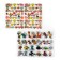 Folder-convert on the button, A4, 180 μm, "animals", mix