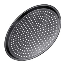 Pizza form Regent Inox Linea Easy, perforated, size 29.5x1.8 cm