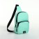 Textura lightning bag, external pocket, mint color