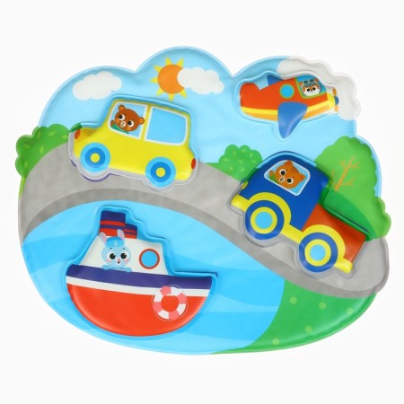 Set for bathing 3 in 1 machine: puzzle and developing toys of crumb I-12