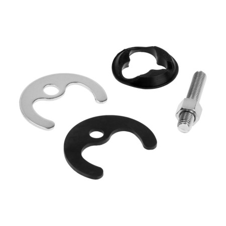Comer for the kitchen "Everest" B52-032, single-leaf, pour 119 mm, chrome-5