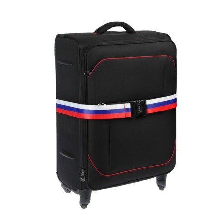 A belt for a suitcase or bags with a code castle tundra, "Tricolor"-5