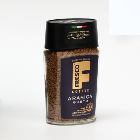 Fresco Arabica Gusto coffee, sublimated, with the addition of ground, 95g