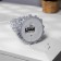 LED figure “Silver Christmas tree” 6 × 17 × 6 cm, plastic, LR44 batteries, glow warm white