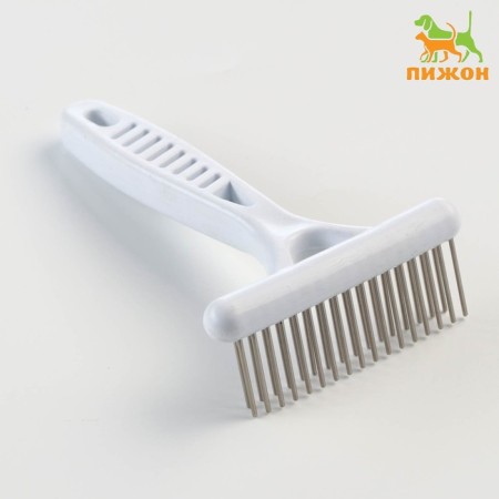 Comb-breeze 2-ribs, 13.5 x 8.8 cm, white