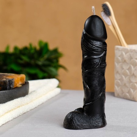 Figure candle "Favorite" Black 16cm-1