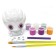 Set for creativity in coloring and decorating the gypsum figure Nebulous Stars Paloma