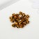 Glass beads, 6 mm, 20 pcs. gold