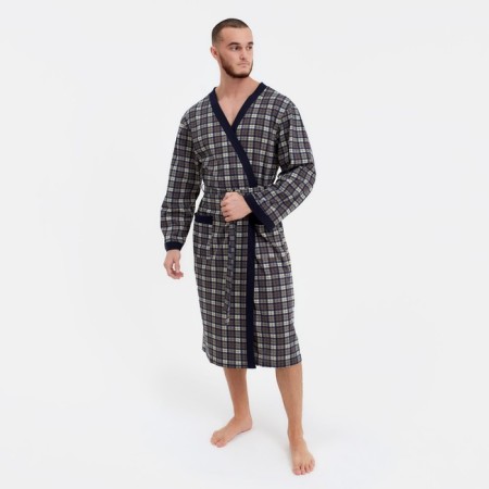 Male robe, brown color, size 54-4