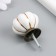 Pen for the casket ceramics, metal "poke" white 4x4x4 cm