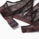 Women's bra, chocolate-brown color, size 75b