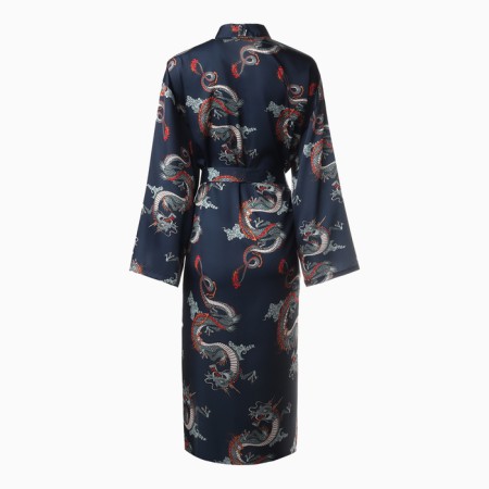 Home robe KAFTAN "Dragon", r.52-54, blue-7