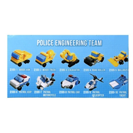 Design "Transport", 10 types, mix-11
