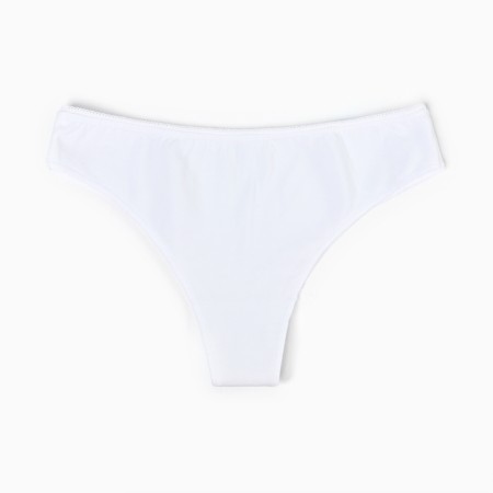 Cowards Women's Thong Miss Beautiful, white color, size 44-46 (m)