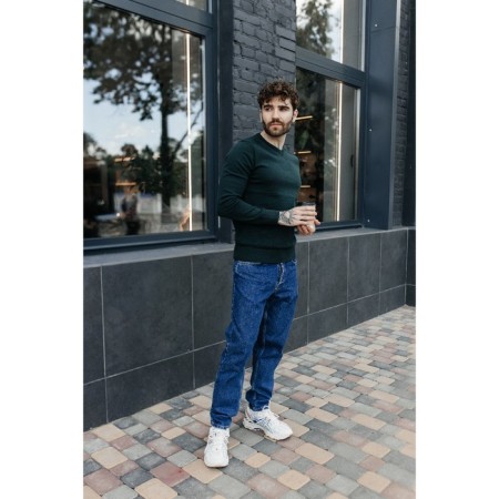 Jumper male ise, size 58, emerald color-3