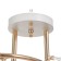 Celestial chandelier Kimberli 3KHE27 40W gold, white