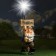 Garden Lanter "Gnome" Hello "with a flashlight" 57cm