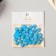 Decor for creativity Plastic "Half-Pesterpoline with Straza Sinia" set 40 pcs 1x1x0.5 cm