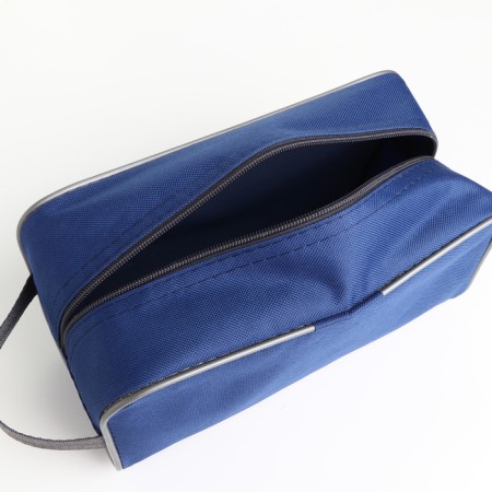 Lightning cosmetic bag, blue color-2
