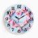 Wall clock, series: interior, "heart", smooth move, d = 30 cm