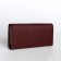Women's wallet on a magnet, burgundy color