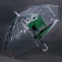 Children's umbrella "dinosaur" semi -automatic, transparent, d = 90cm
