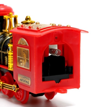 Railway "New Year", on batteries-5