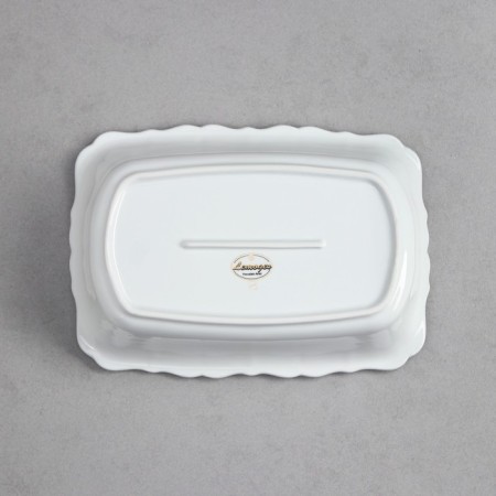 Baking form, 1.1 l, rectangular, porcelain, Iran-3
