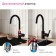 IDDIS Cuba kitchen mixer with a filtered water channel, black