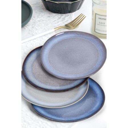 ARYA HOME TERRA COTTA, D = 27 cm, 4 pcs, 4 pcs, turquoise color
