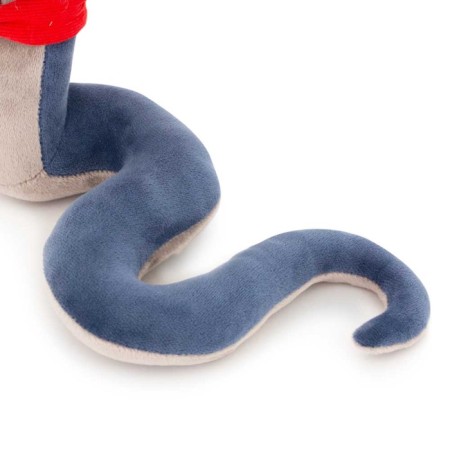 New Year! Soft toy "Snake Hitch", blue color, 20 cm-4