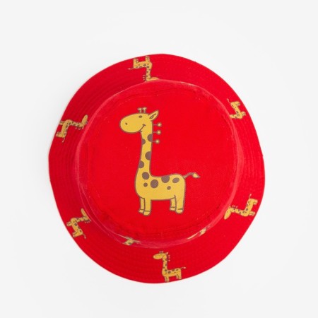 Panama Children's Minaku "Girafics", river 50, col. red-1