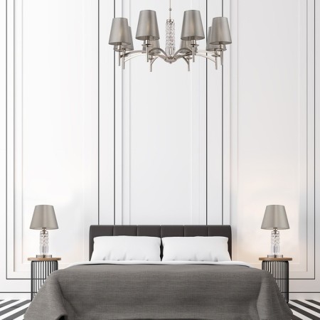 Люстра Maytoni MOD076PL-08N, 8хE14, 40Вт, 97,5х97,5х62 см, цвет никель-5