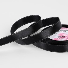A satin ribbon 