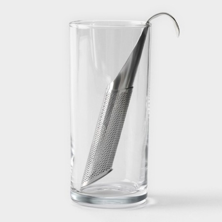 Sieve for tea Grom, 14.5 cm, chrome color