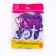 Latex ball 12 ", metal, set of 12 pcs., Fiolet color