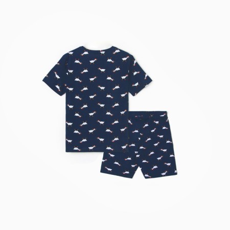 New Year. Pajama men's kaftan "game", size 50-9