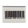 Set of eraser rectangular white, 10 pieces, in film