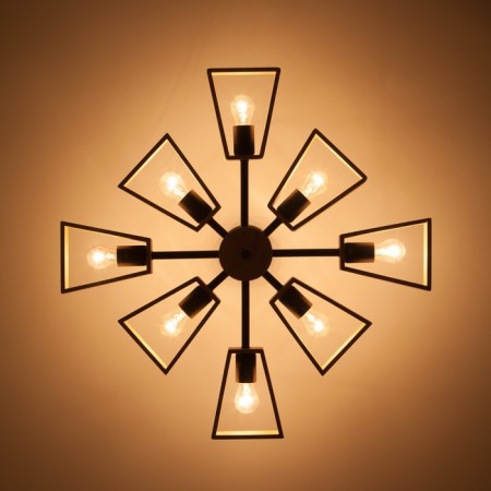 Cell chandelier Loft Klaark, 40W, E27, 75x75x31 cm-4